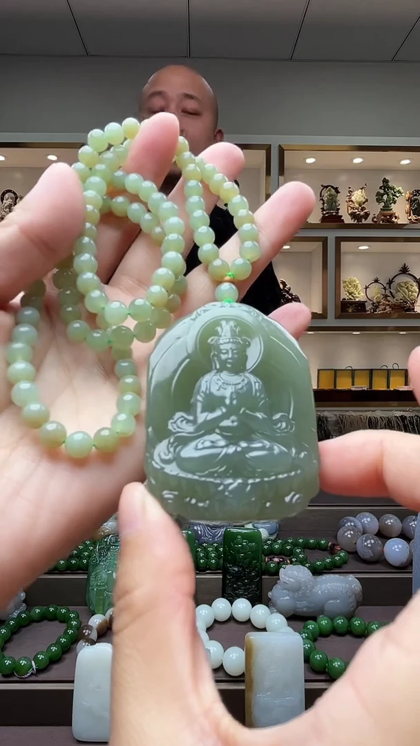 【闪购商品】和田玉颈饰未镶嵌苏