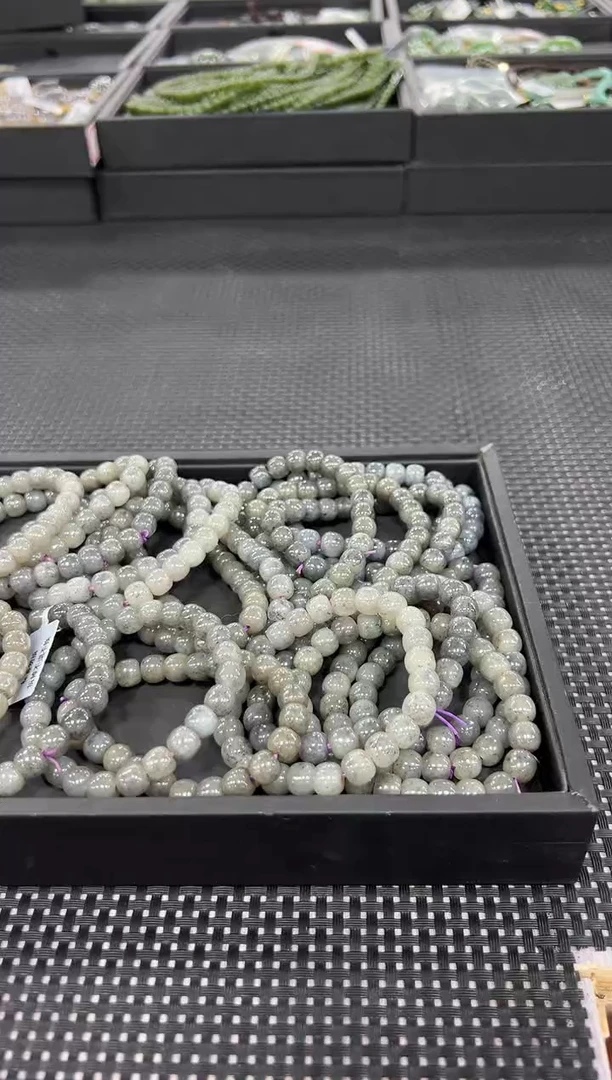 手串未镶嵌和田玉 约8mm+（多样性发一件）1254