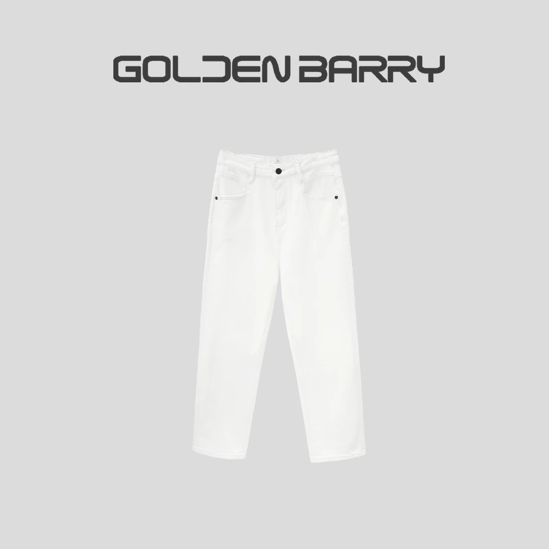 【返季福 利】503145磨毛牛仔直筒裤【微瑕】