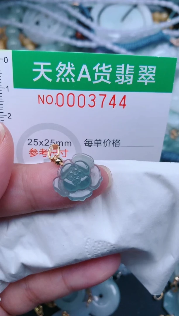 翡翠未镶嵌颈饰.0003744