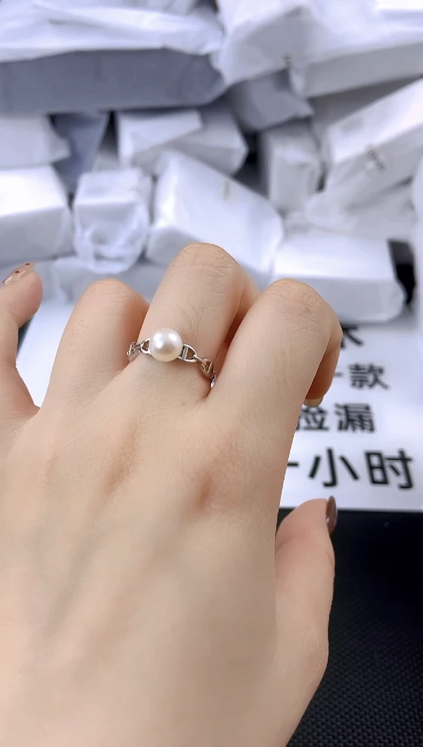 未镶嵌耳饰淡水珍珠jz1007