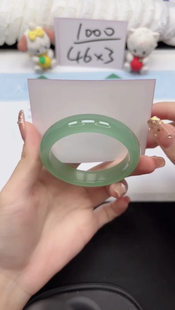 未镶嵌手镯石英质玉23-56