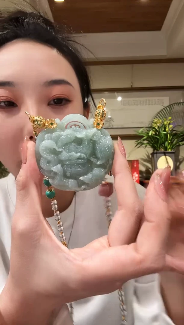 【闪购商品】翡翠颈饰未镶嵌国风