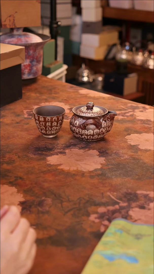 【闪购商品】陶瓷茶具（无礼盒无茶盘）@@A9844