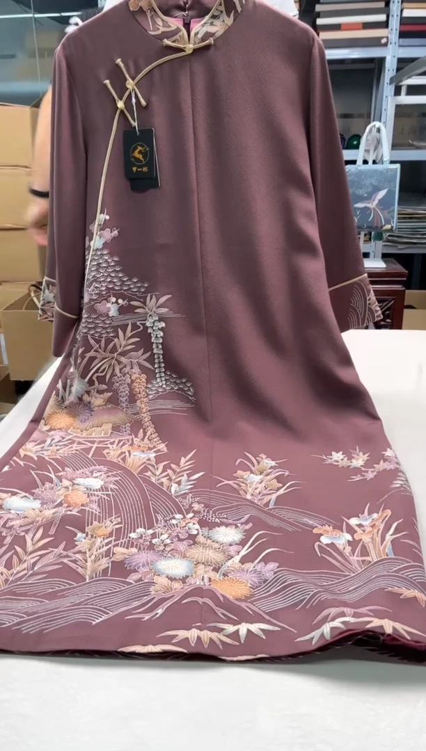 织绣精选默认有色差胸围100