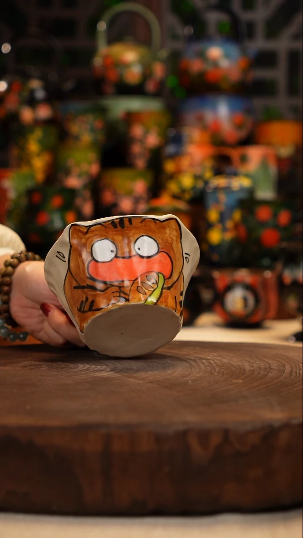 油画   釉下彩   碗