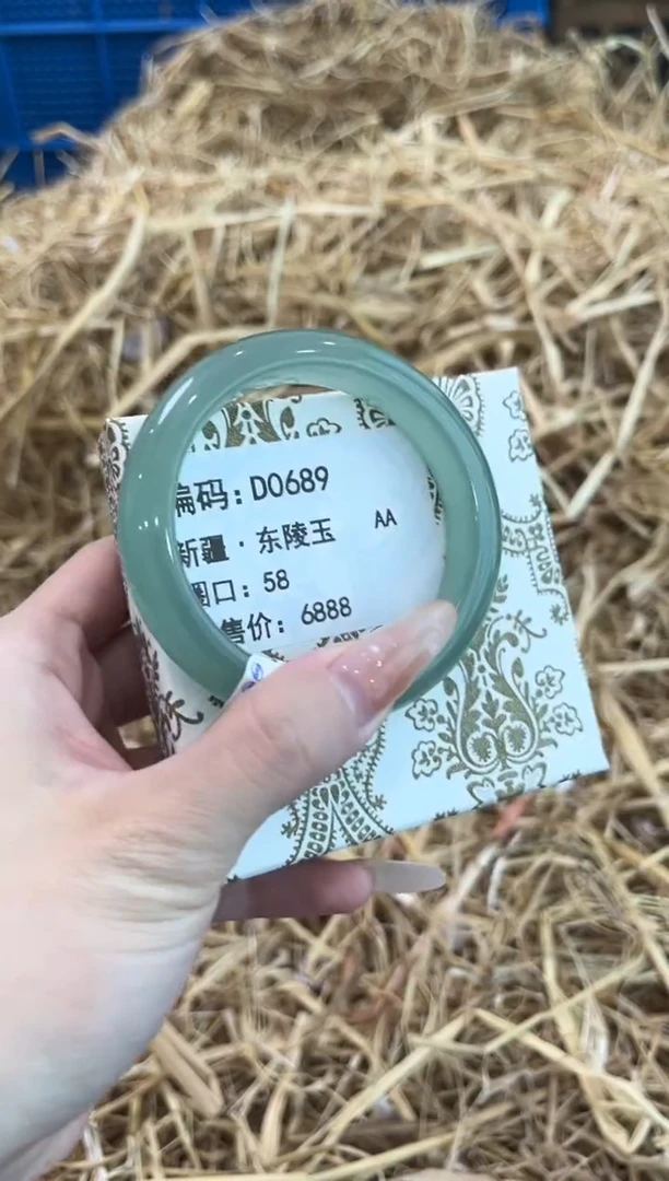 未镶嵌手镯石英质玉D0689