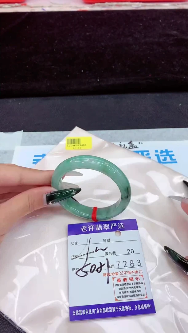 未镶嵌手镯翡翠1