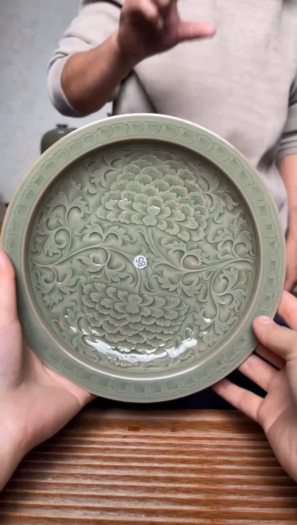 【闪购商品】其他85塔式牡丹壶承赏盘王晓娜