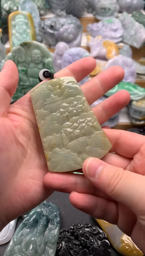 吊坠(不含链)未镶嵌翡翠1