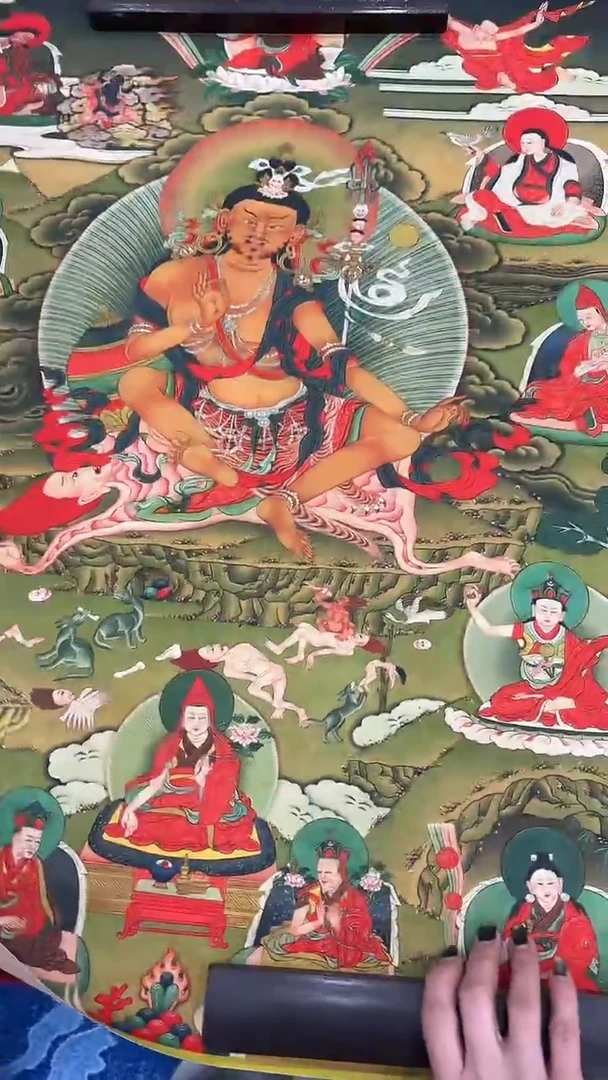 卷轴画唐卡16106