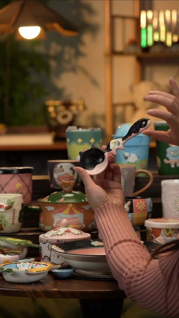 杯子瓷a209景德镇原创手工陶瓷