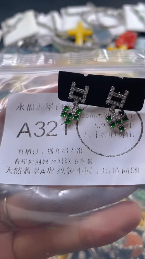 翡翠未镶嵌吊坠(不含链)321
