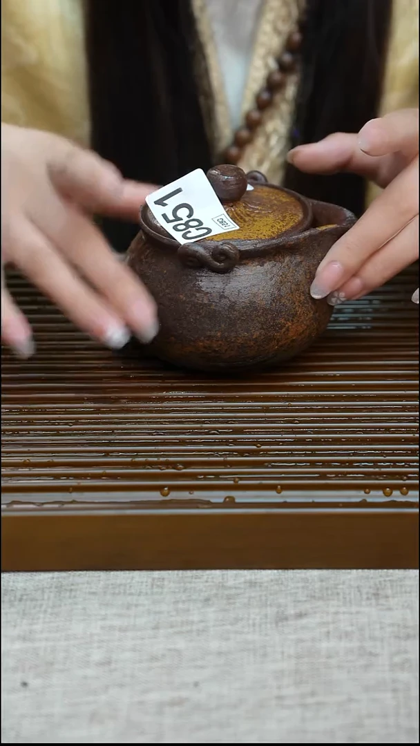 手工粗陶茶具每只不一样