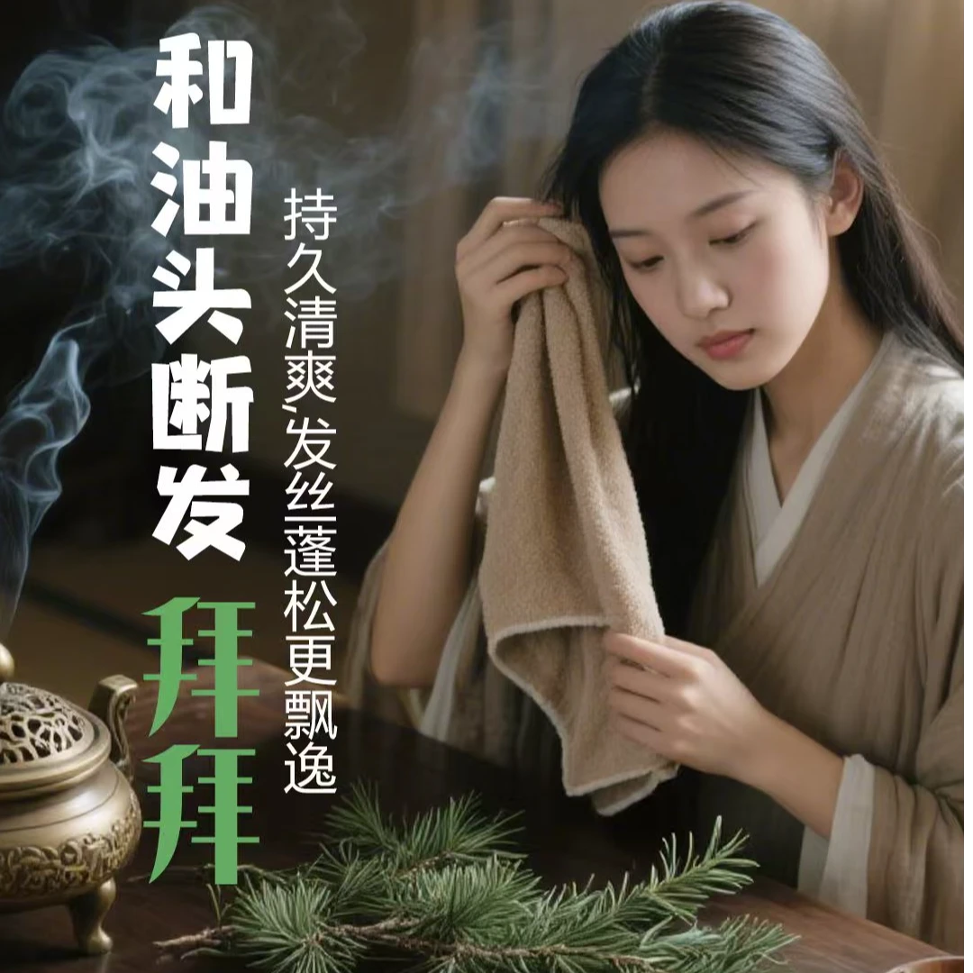 【银发推荐】侧柏叶何首乌手工洗发皂天然控油养发黑发护发蓬松柔顺