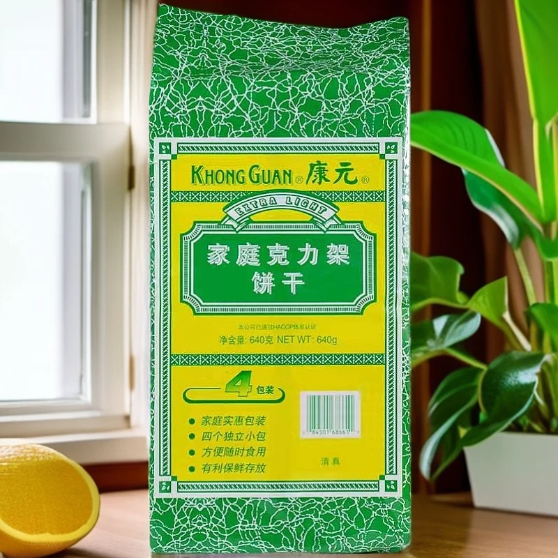 家庭克力架饼干清真食品可作早餐代餐办公室户外休闲零食
