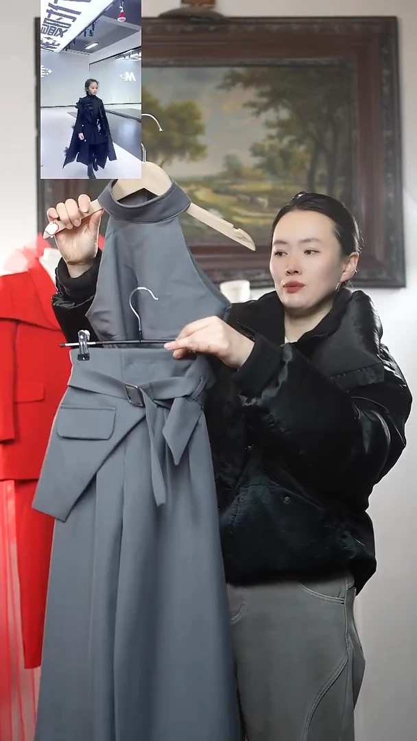 130码挂脖+120码腰带裤艺桐轩儿童潮服