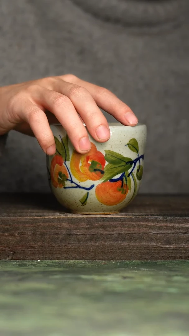 【闪购商品】杯青诗手工手绘瓷器