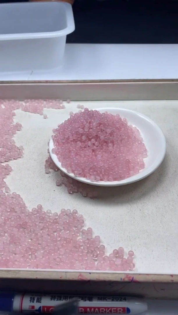 【闪购商品】水晶颈饰未镶嵌w593粉水晶4mm*100颗