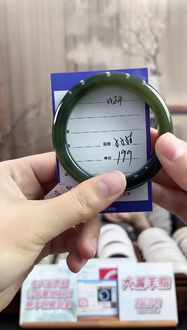 未镶嵌手镯和田玉WE4微色差