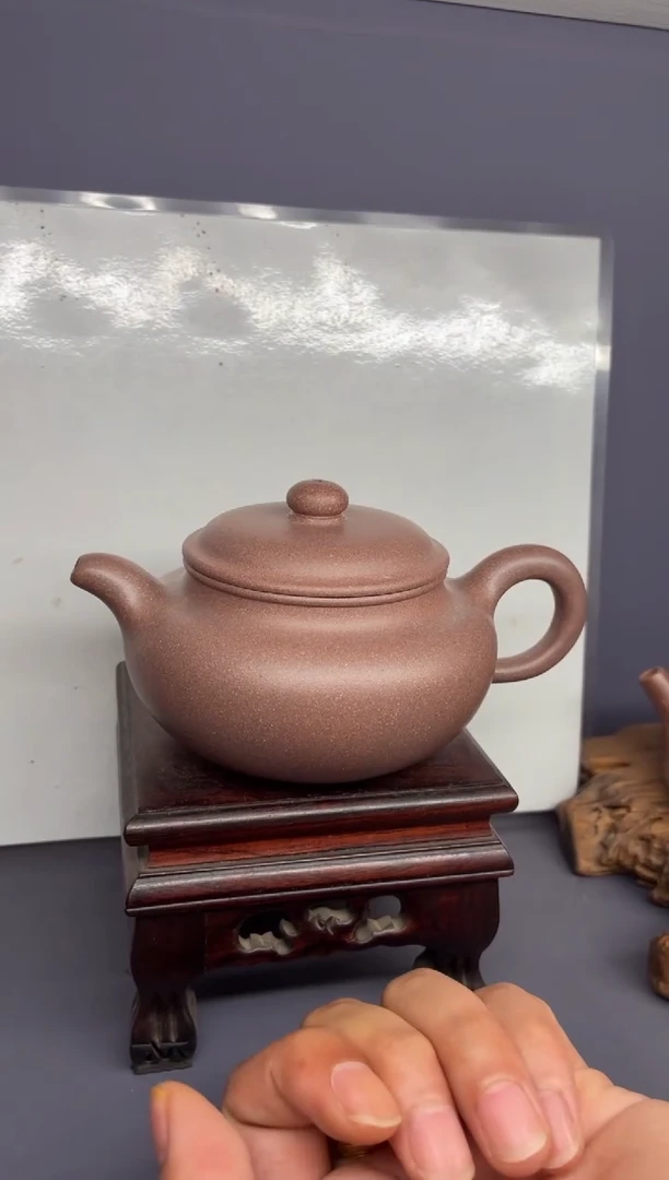 茶壶紫砂 桃花泥 仿古