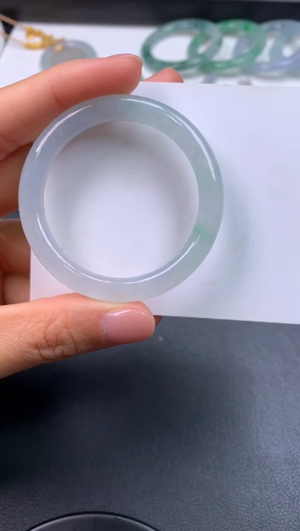 未镶嵌定制翡翠0282736114（42.7*5.7*6.3）