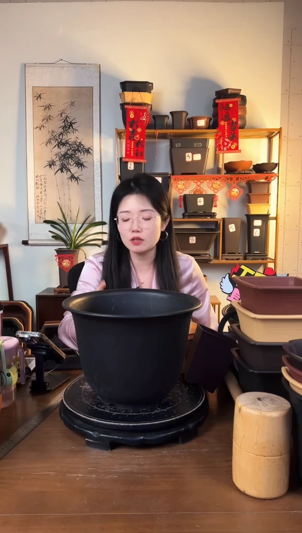 【闪购商品】树脂30金钟2只紫檀色