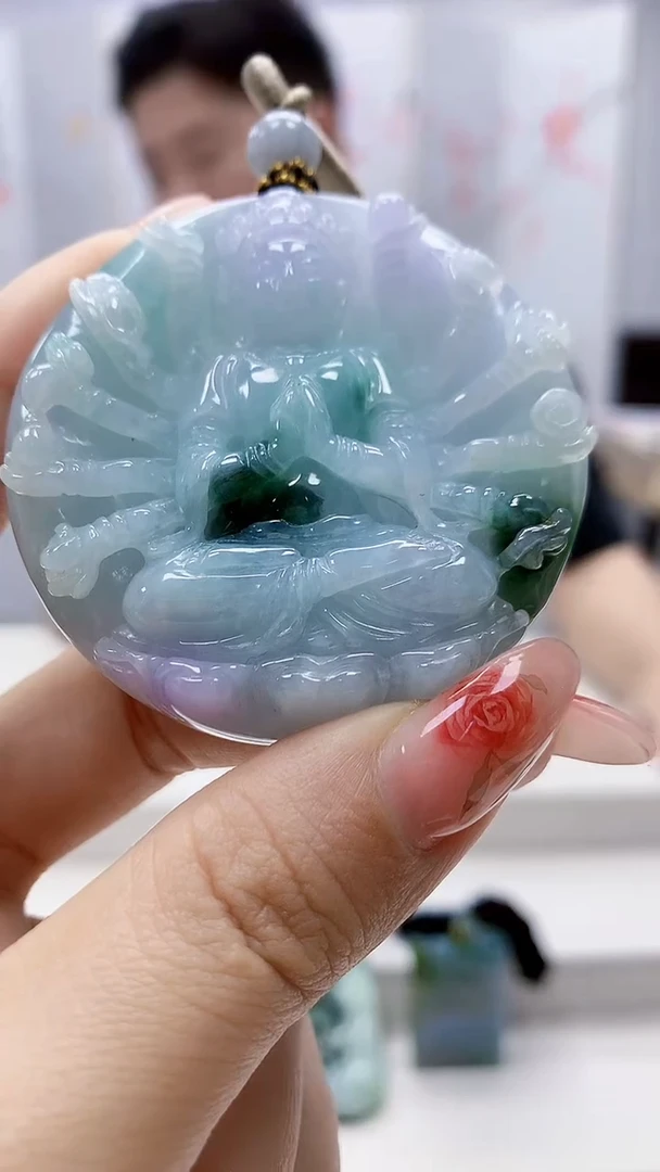 未镶嵌定制翡翠4917ty-毛货挂件5