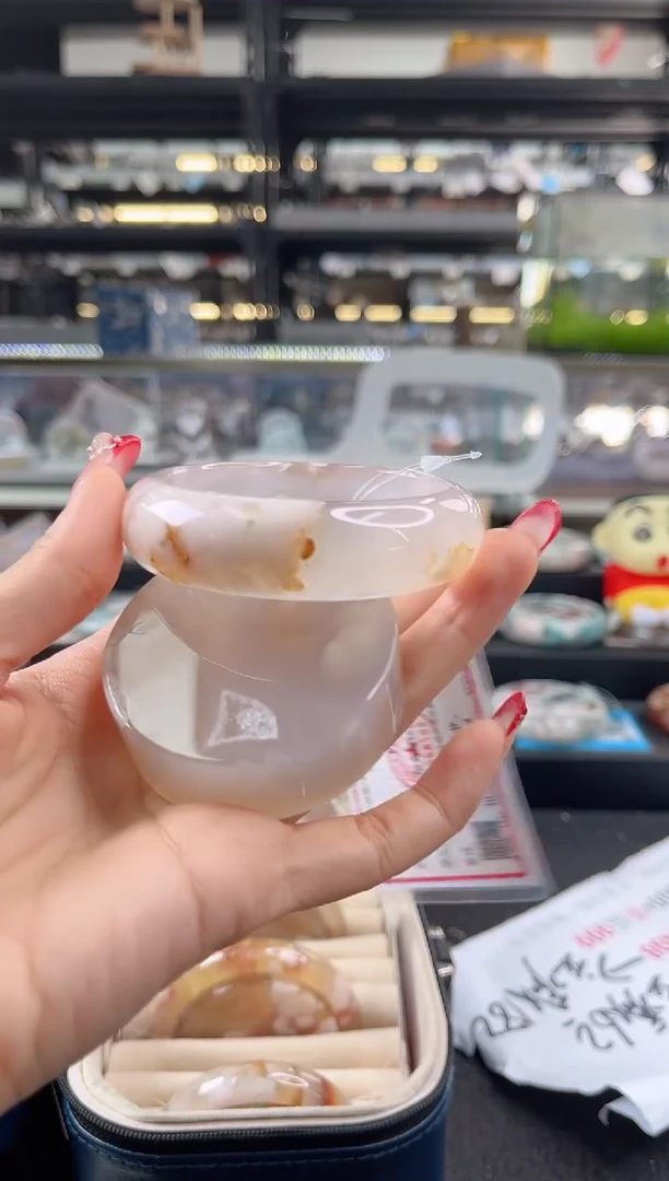 未镶嵌手镯石英质玉57圈口 （赠品镯心）365584