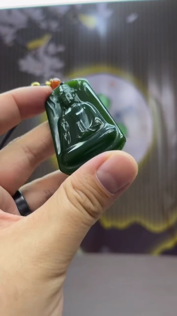 和田玉吊坠未镶嵌吊坠