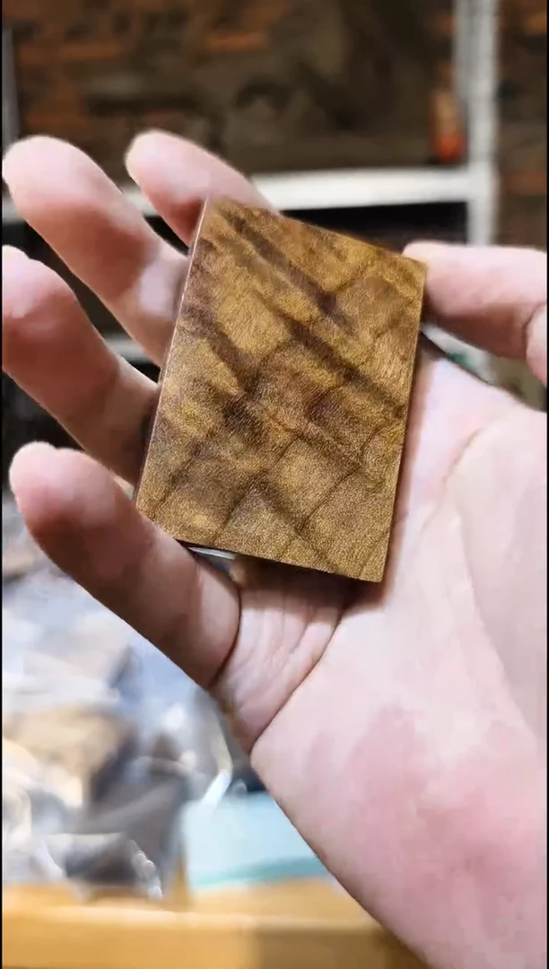 楠木（金丝楠）把件无事牌