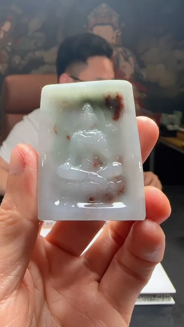 【闪购商品】定制翡翠未镶嵌L-@@QJXC2736