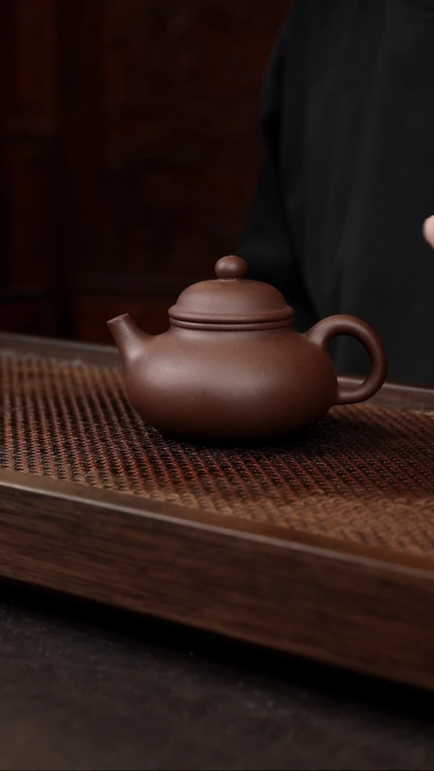 茶壶紫砂紫泥容天