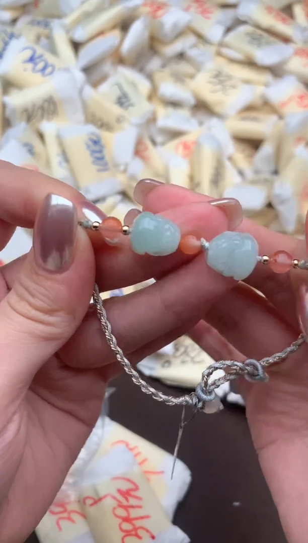 【闪购商品】翡翠手绳未镶嵌一