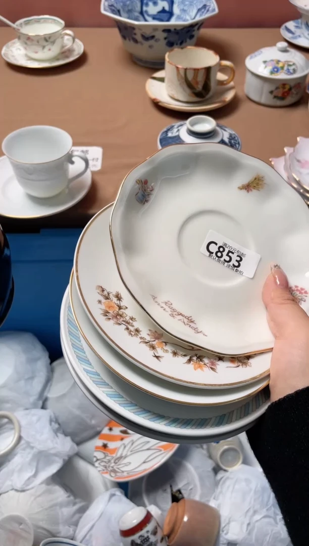 瓷片闹*瓷器瓷器C853