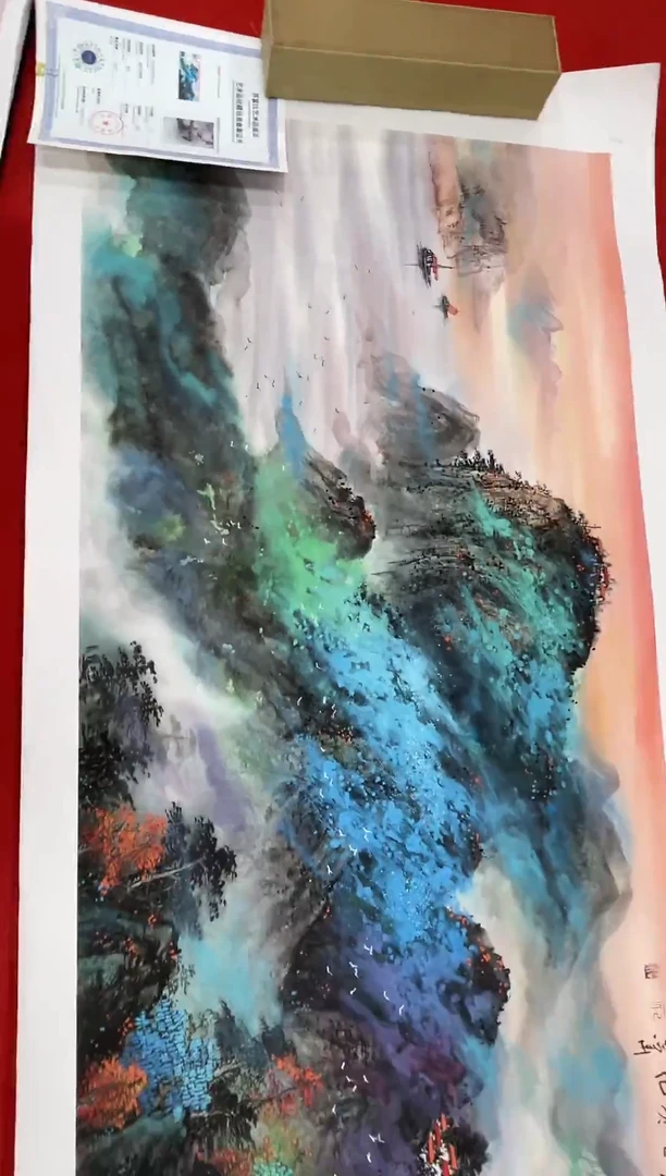 国画纪志华精品国画-35