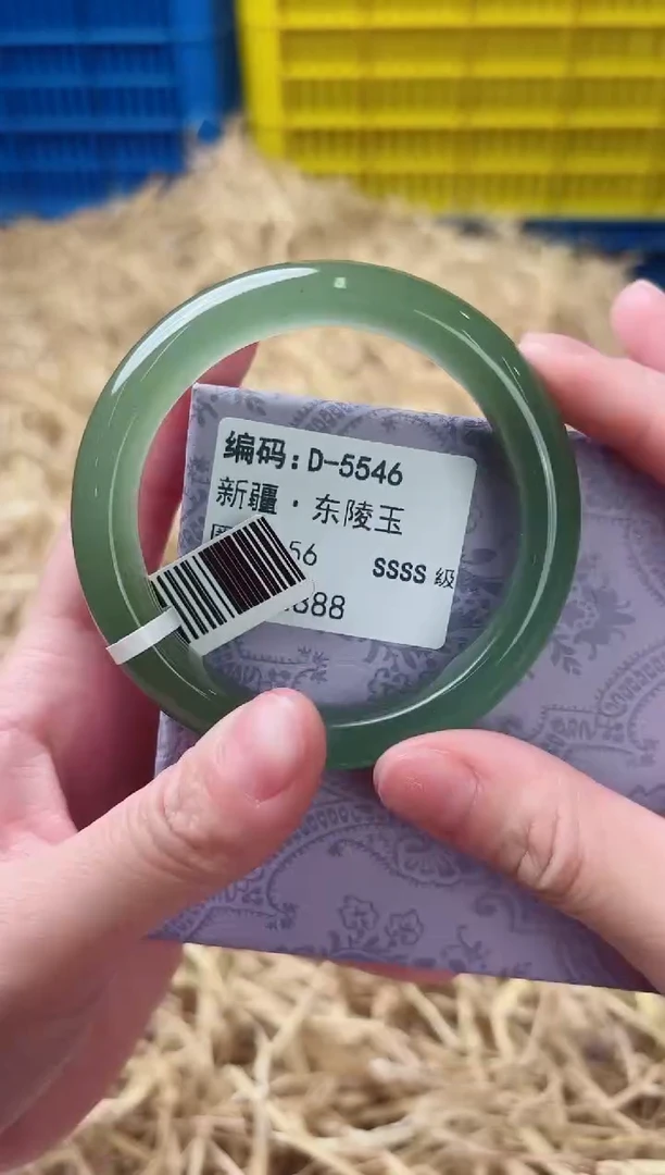 未镶嵌手镯石英质玉D-5546