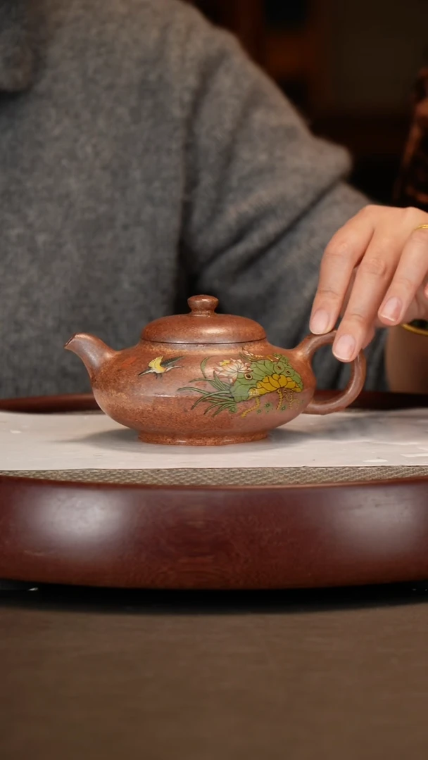 【闪购商品】紫砂茶壶复兴窑合欢+