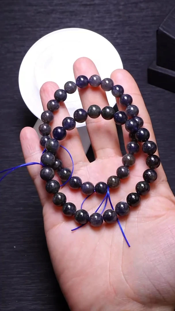 【闪购商品】堇青石单圈未镶嵌Q048血滴子堇青石单圈8mm