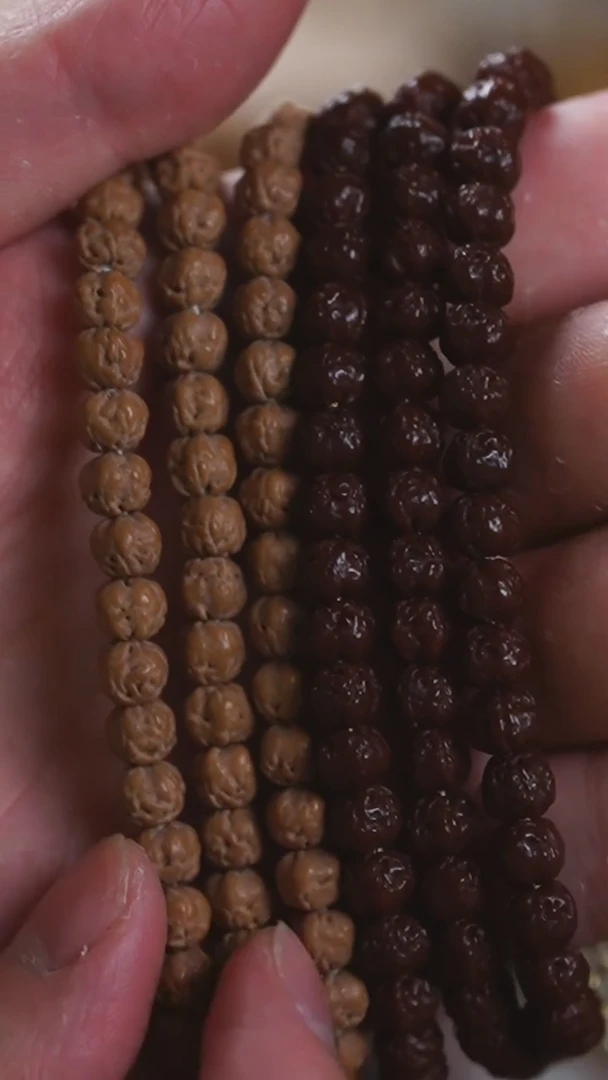 【闪购商品】金刚菩提吊坠玺呈枝蓝•五面佛手6*5mm