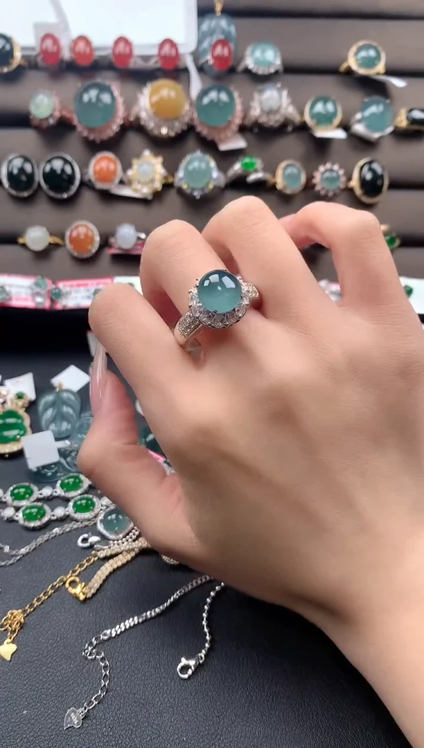 【闪购商品】翡翠戒指合金32132134324324324324