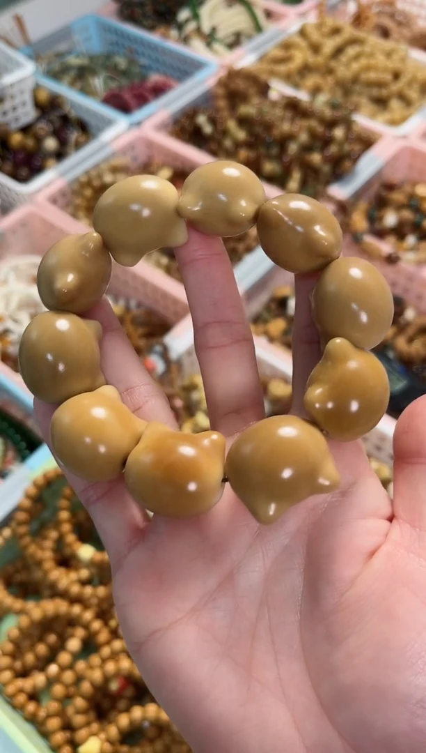 【闪购商品】菩提根/象牙果手串象牙够猫头26