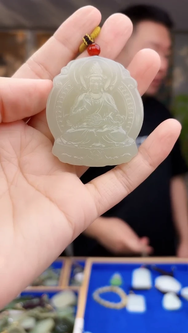 未镶嵌和田玉挂件拍一发一