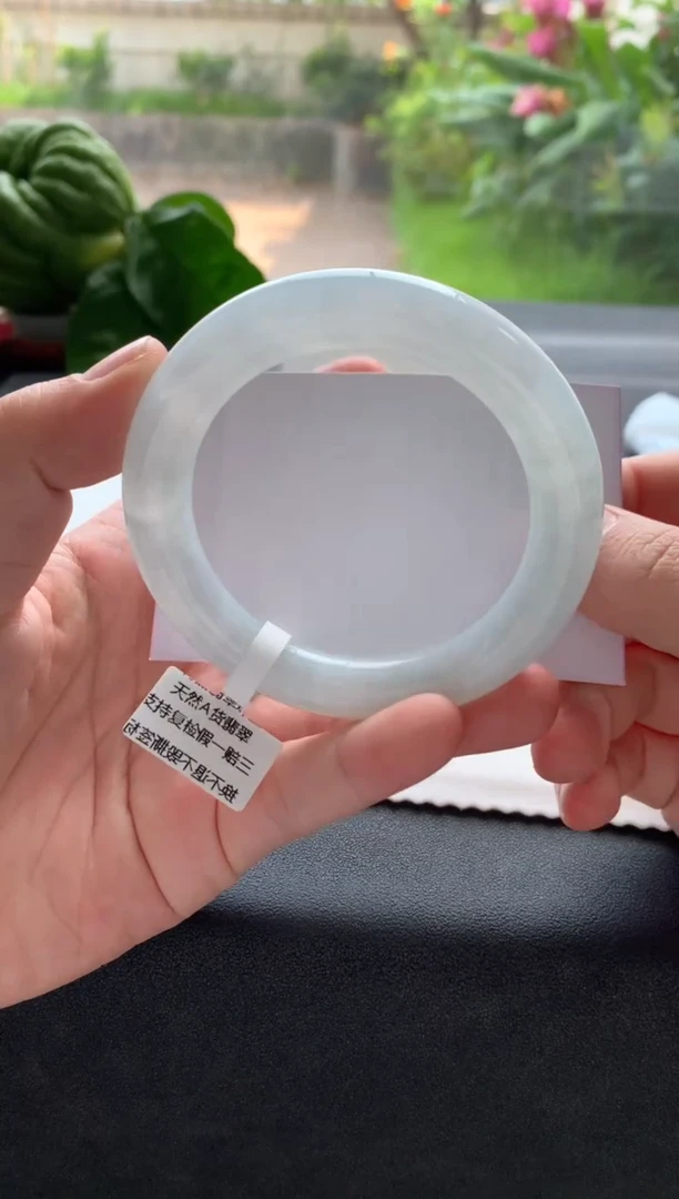 翡翠手镯未镶嵌55.2圆条Y3345买断