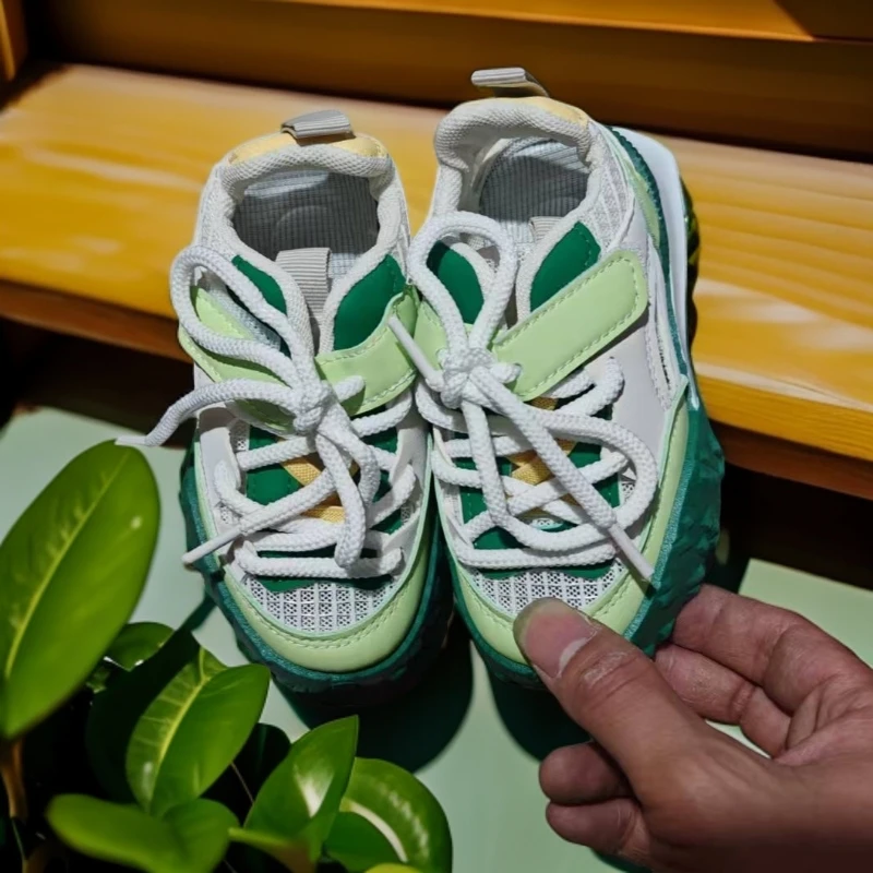 933儿童鞋子夏季单网新款女童百搭运动鞋软底潮鞋