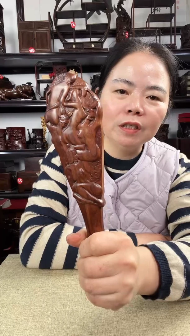 木捶背老李红木工艺品