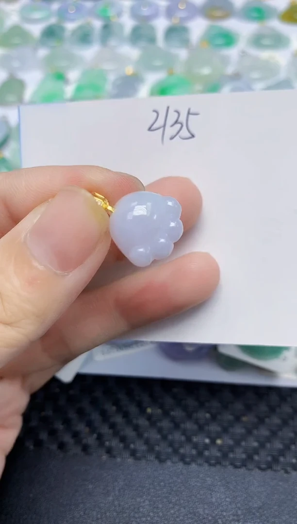 翡翠未镶嵌颈饰天然缅甸翡翠A货