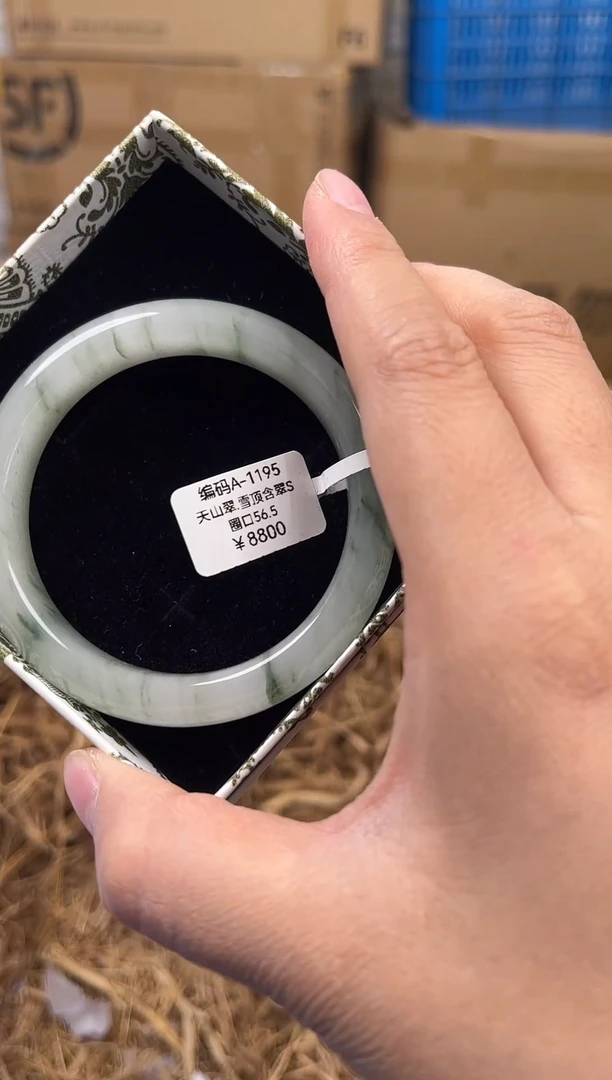 未镶嵌手镯石英质玉A-1195