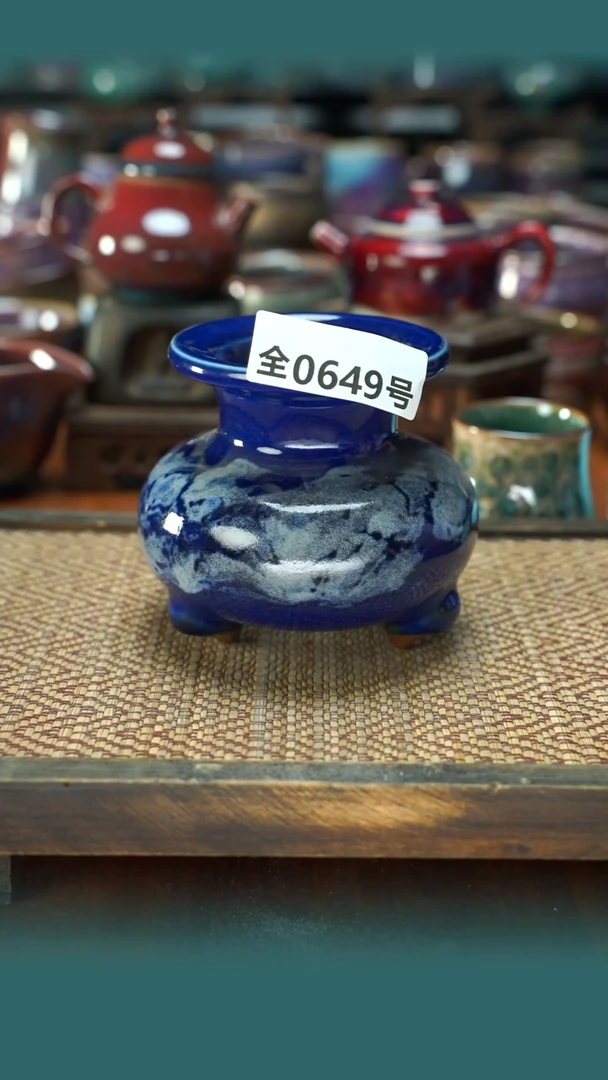 原产地手作原矿钧汝瓷649