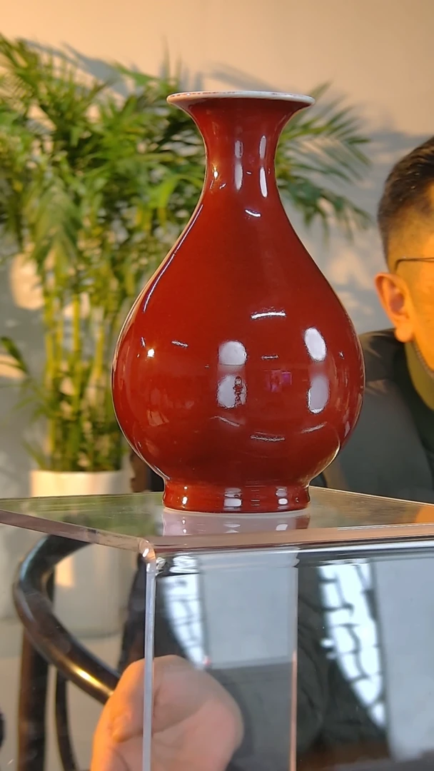 【闪购商品】瓶G 15【人间瓷画】霁红玉壶春